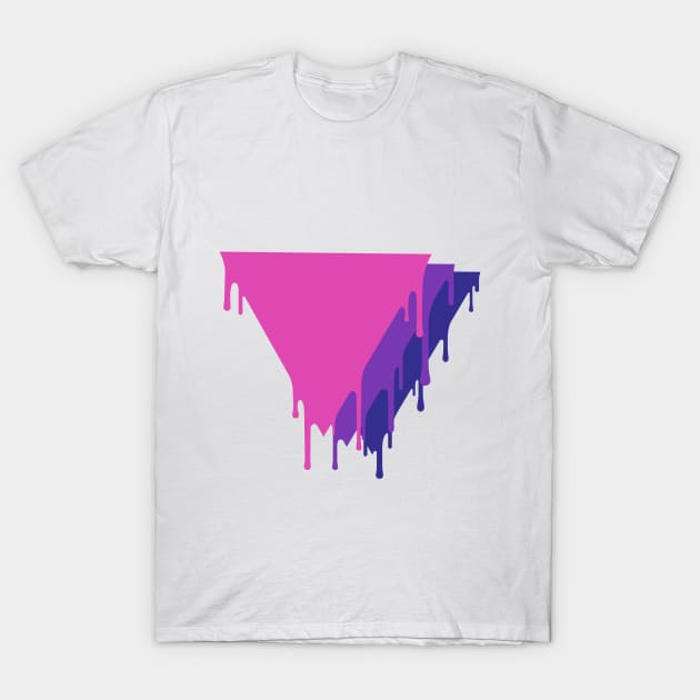 Bisexual Pride T-Shirt by Blame_the_Artist